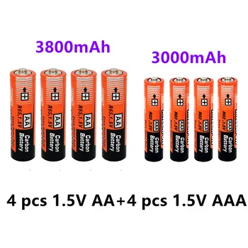 2021 Uus 1,5 V AA-LR6 AM3 E91 MN1500 Alkaline Kuiv Patareid ja 1.5 v AAA patarei Puldi Mänguasja valgus Batery