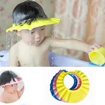 2021 Uus Beebi Šampoon ühise Põllumajanduspoliitika Juuste pesemine Lapsed Vann Visiir Mütsid Reguleeritav Kilp Veekindel Kõrva Kaitse Silmade Laste Dušš kork