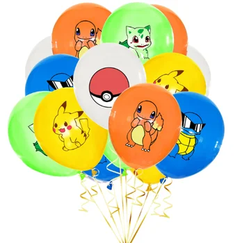 2021 Uus POKEMON Õhupallid Joonis Mänguasi Charmander Cleffa Pikachu Bulbasaur Squirtle Pocket Monster Mänguasjad Sünnipäeva Kingitus Lapsele