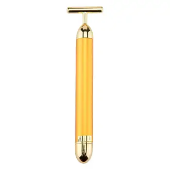 27K Gold Bar T-Tüüpi Elektri-Kuldne Ilu Kinni V Nägu Artefakt, Näo Massaaž Kinni Ilu Seadmete Vibratsiooni, Meeter Face Lift