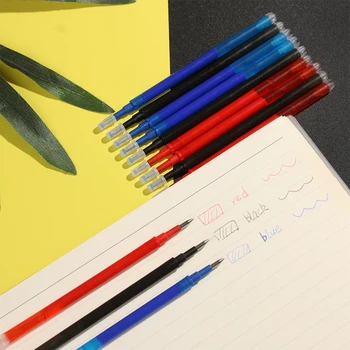 2tk Magic Kustutatavad Pen Täitke 0,5 mm 0.7 mm Sinine Must Punane Tint Geeli Pliiats Täitke Kirja Kirjutamine Pliiatsi Südamiku Kontori koolitarbed