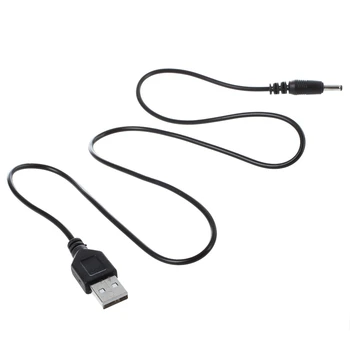 3.5 mm x 1.3 mm Must USB-Kaabel Viia Laadija Juhe, Toide