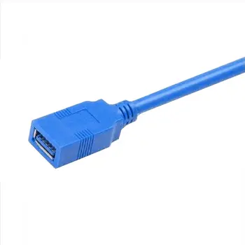 3FT Sinine USB 3.0 A-Tüüpi Mees, et Naine, Super Kiirus pikendusjuhe Konverteri Adapter Arvuti Ühendus Kaabel dropshipping