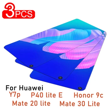 3TK Ekraani Kile Klaas Huawei Mate 20 lite Mate 30 Lite Y7P P40 lite E Au 9c HD Karastatud Klaas