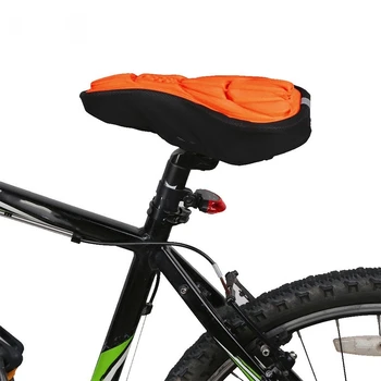 4 Värvi MTB Mountain Bike Jalgrattasõit Paksenenud Extra Mugav Pehme Silikoon 3D Geel-Padi Padi Jalgratta Sadul Istme
