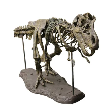 4D simulatsioon türannosaurus fossiilsete isend loomade mudel mänguasi dinosaurus assamblee skelett mudel mänguasi kodu kaunistamiseks