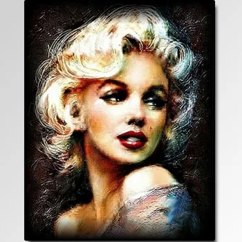 5D Täis Square Diamond maali Marilyn Monroe Ring Diamond Tikandid Kodu kaunistamiseks kive pildid