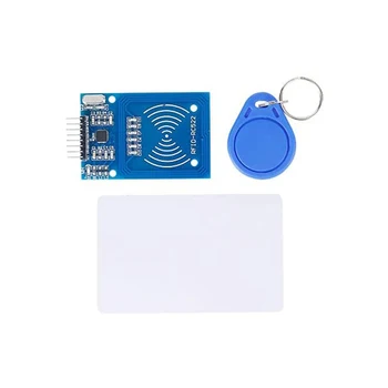5tk RFID Komplekt Mifare RC522 RFID Lugeja Moodul S50 Valge Kaardi ja võtmehoidja jaoks Arduino Vaarika Pi