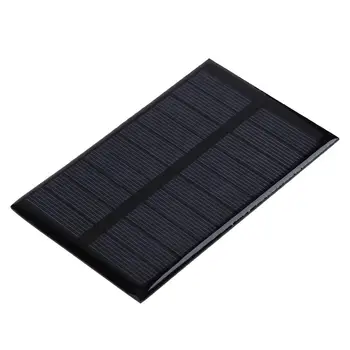 5V 1.2 W 240mA DIY Polükristallilised Räni päikesepaneel Aku Päikese Laadija 110mm x mm × 69 mm Kaasaskantav Mini Solar Charger
