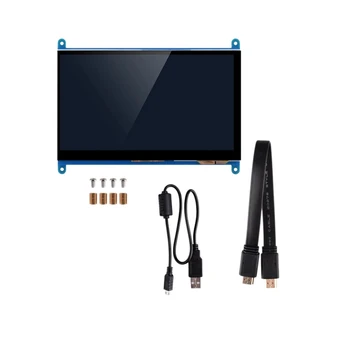 7 Tolline Full View LCD IPS Vajutage Ekraani 1024X600 HD-HDMI-Ekraani Jälgida Vaarika Pi