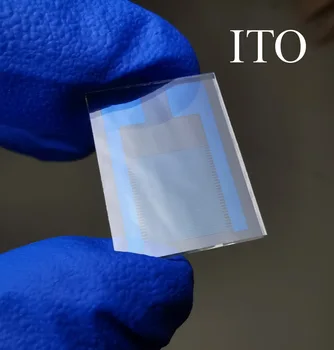 80um Täielikult Läbipaistev ITO Juhtivast Klaasist Interdigital Elektrood Mahtuvuslik Array Gaasi Biosensor Fotoelektrilise Avastamine