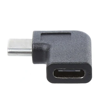 90 Kraadi Paremale Nurga USB-3.1 C-Tüüpi Meeste ja Naiste USB-C Adapter Converter