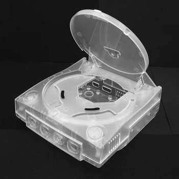 ALLOYSEED Läbipaistev Plastik Kest Asendamine Eluaseme Raami SEGA Dreamcast SM Video Mängu Konsool