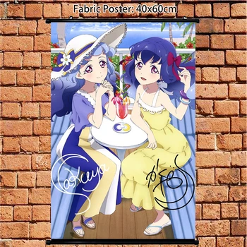 Anime Plakat Aikatsu Yurika Toudou Aoi Liikuge Seina Maali Kunst Pildid Kodus Ruumi Kaunistamiseks 60*40 90*60