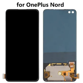 Asendaja OnePlus Nord Üks Pluss Z AC2001 AC2003 OnePlus 8 NORD 5G LCD Ekraan Puutetundlik Assamblee Originaal Amoled