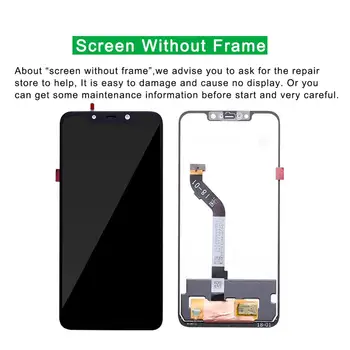 Asendamine LCD Ekraan Puutetundlik Digitizer Assamblee Osad Xiaomi Poco F1 Ekraani Asendamine Tarvikud Mobiiltelefoni