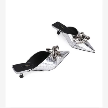 Asukoht Pahkluu Pulm stiletto 2021 Kõrged Kontsad Sandalias Naiste kingad Musta Pluss Suurus Naiste Sandaalid A301