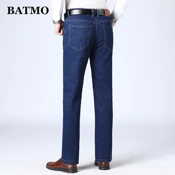 BATMO 2021 uute tulijate teksad meeste Mood elastne meeste teksad, kõrge kvaliteet, Mugav Slim meeste puuvillased teksad, püksid,BKZ67