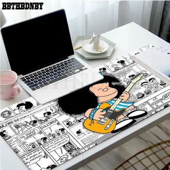 BBTHBDNBY Cartoon Mafalda Uus Ilus Anime hiirepadi Mat Suurus Mängu Klaviatuuri Pad Gamer