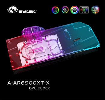 Bykski GPU jahuti ARVUTI vesijahutus Block Asrock RX 6900XT/6800XT Phantom Mängude D Graafika Kaart A-AR6900XT-X