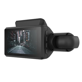 Car DVR Kaamera 360 kraadi Objektiivi FHD Kriips Cam 1080P IPS Ekraan Öise Nägemise Parkimine Järelevalve -Sõidu Diktofon
