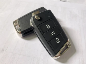 CN001093 Originaal Jaoks VW Golf 7 MQB Flip Remote Key - 434 Mhz ilma Lähedus FCCID 5G0 959 752 BB