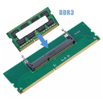 DDR3 SO-DIMM Desktop Adapter Kaardi DIMM Pesa Mälu Kaardi Adapter 240 204P Arvuti Mälu Adapter