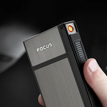 Eemaldatav portsigar Karp Koos USB Elektroonilise Kergem jaoks Slim 20pcs Omanik Tubaka Hingav Volfram Plasma Arc Kergem