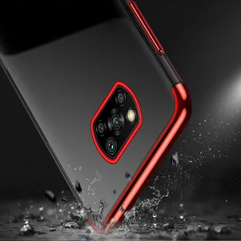 Eest Xiaomi Mi POCO X3 Pro Juhul Selge Pehme Kaas Laser Katmine Luksus TPÜ Telefon poco x3 nfc redmi märkus 9s pro lisa 9 Juhul