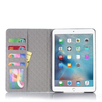 Flip Coque iPad mini 4 Juhul A1538 A1550 Luksus PU Nahk Krokodill Kaardi Pesa Seista Funda iPad mini 4 Tableti Kate