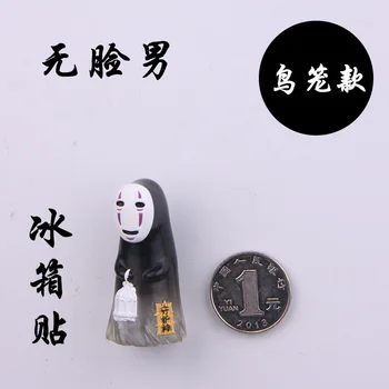 Hayao Miyazaki Jaapani Animatsioon-Seeria Külmkapi Magnet Spirited Away Nr Nägu Mees Magnetid Külmikud Armas Kodu Decor