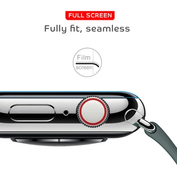 HD Screen Protector Film Apple Watch 6 5 40MM 44MM Selge Täis kaitsekile Mitte Klaas iWatch Seeria 5 6 40mm 44mm