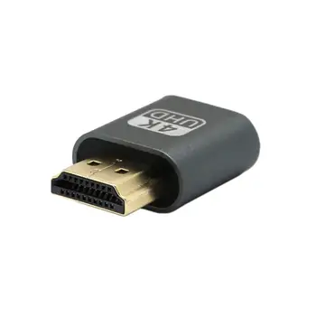 HDMI-ühilduvate Virtuaalne Ekraan Adapter 1.4 DDC EDID Dummy Plug-Lukk Graafika Kaardi GPU Rig Emulaator BTC Bitcoin Kaevandamine Kaevur