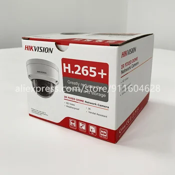 Hikvision Originaal Dome IP Kaamera 4MP HD PoE Kaamera DS-2CD1143G0-I julgeoleku cctv kaamera ip67 ik10 TELERID piksekaitse IPC