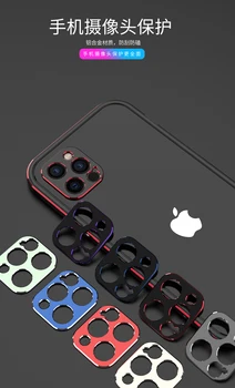 ICCKER Põrutuskindel Bumper Case for iPhone 12 Mini Pro Max Tera Seeria Luksus Alumiinium Metallist Raam Juhul Katte Objektiivi Kaitse