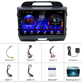 JMANCE Jaoks Kia Sportage 3 SL 2010 - 2016 Android 10 Carplay Auto Raadio Multimeedia Video Mängija, Navigatsiooni GPS Nr 2din 2 din dvd