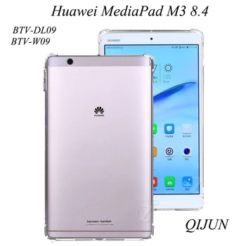 Kate Huawei MediaPad M3 8.4 Tablett Juhul TPÜ Räni Läbipaistev 2016 BTV-DL09 BTV-W09 8.4