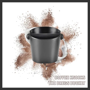 Kohvi Jääkide Kasti Kohvi Lihvima Lükkad Kasti Non-slip ABS Prügikasti Espresso Prügila Bin Kohvimasin Põhjustel Ringlussevõtu Bucke