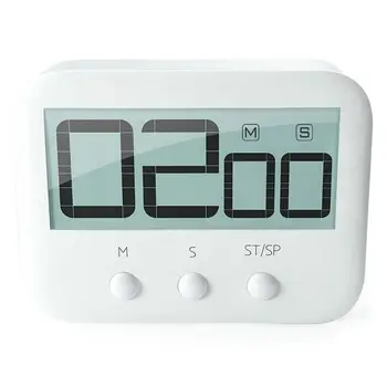 LCD Digitaalne Suur Köök Cooking Timer Count-Down Up Kell Valju Alarmi Magnet