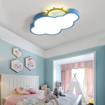 LED Pilv laelambid raud Lambivarju valgusti Lakke Lamp laste Baby kids magamistuba valgustid Värviline valgustus