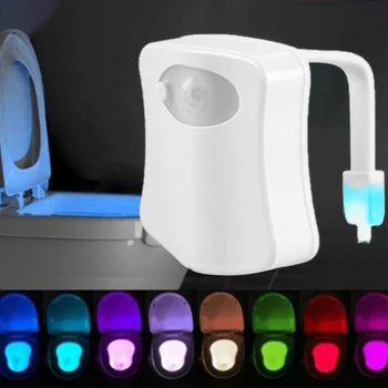 Liikumisandur Luminaria Wc Rippuvad Backlight Smart Akutoitega WC LED Istme Öö Valguses Hügieeniline Wc Lamp