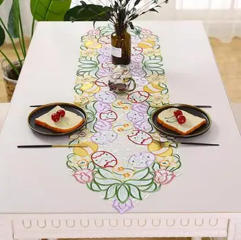Luksus muna kunsti Tikandid voodi Tabelis Koha lipu riie katab Pits laudlina köök pool decor