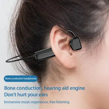 Luu Juhtivus Bluetooth5.1 Kõrvaklapid Traadita Earbuds Ei Ole In-Ear Headset Sweatproof Sport Müra Vähendamise Kõrvaklapid