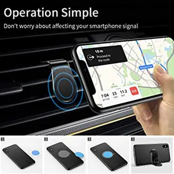 Magnet Auto Hoidikut Air Vent Clip Mount Seista Auto iPhone Samsung 11 S10 S9 Magnetiga GPS Mobiiltelefoni Omanikud