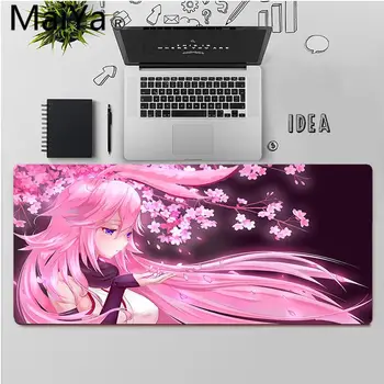 Maiya Kõrge Kvaliteedi Yae Sakura Anime Vastupidav Kummist Hiire Matt Pad Tasuta Kohaletoimetamine Large Mouse Pad Klaviatuurid Matt