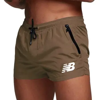 Mees 2021 suvel jahe hingav lukuga lühikesed spordi püksid fitness püksid fitness fitness running sport sörkimine kasutada lühikesed püksid