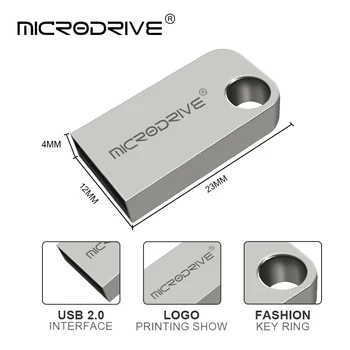Mini USB Flash Drive 128GB 64GB PenDrive Väike Pen Drive 32GB 16GB U-Stick U Disk Memory Stick Usb Stick 8GB USB flash-mälu