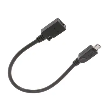 Mini USB Naiste ja Micro-USB-Isane Pistik Kaabli Adapteri samsungi nutitelefone ja tahvelarvuteid MP3