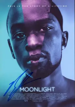 Moonlight ALLKIRJASTATUD FOTO, Kunst, Film Prindi Silk Plakat Kodus Seina Decor 24x36inch