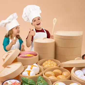 Mängida Iga Pere Köök, Laste Mänguasjad, Beebi Hommikusöök Simulatsiooni Toidu Täidisega Aurutatud Kukkel, Pizza Poisid Ja Tüdrukud Toiduvalmistamis Komplekt